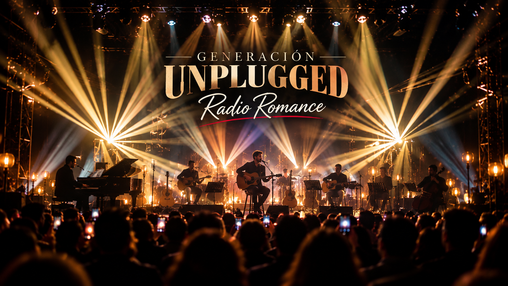 Concierto acústico de Generación Unplugged, una experiencia de Radio Romance