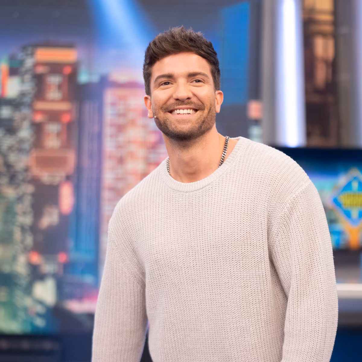 Pablo Alborán durante un concierto