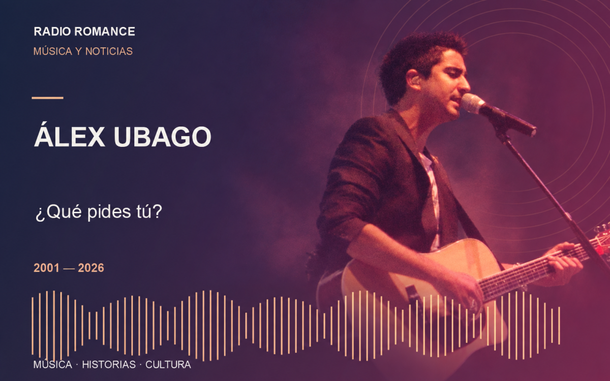 Portada personalizada: Álex Ubago: 25 años de «¿Qué pides tú?» y el valor de escuchar