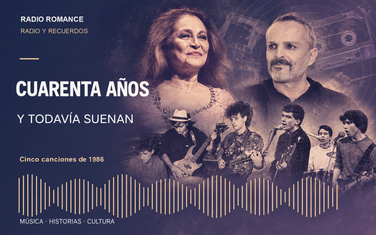 Portada personalizada: Cuarenta años y todavía suenan: cinco canciones de 1986