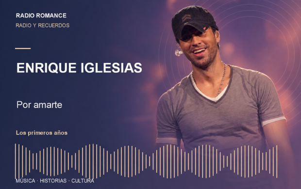 Portada personalizada: «Por amarte»: la balada de los primeros años de Enrique Iglesias