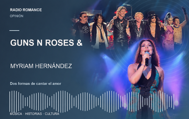 Portada personalizada: Guns N’ Roses y Myriam Hernández: dos formas de cantar el amor