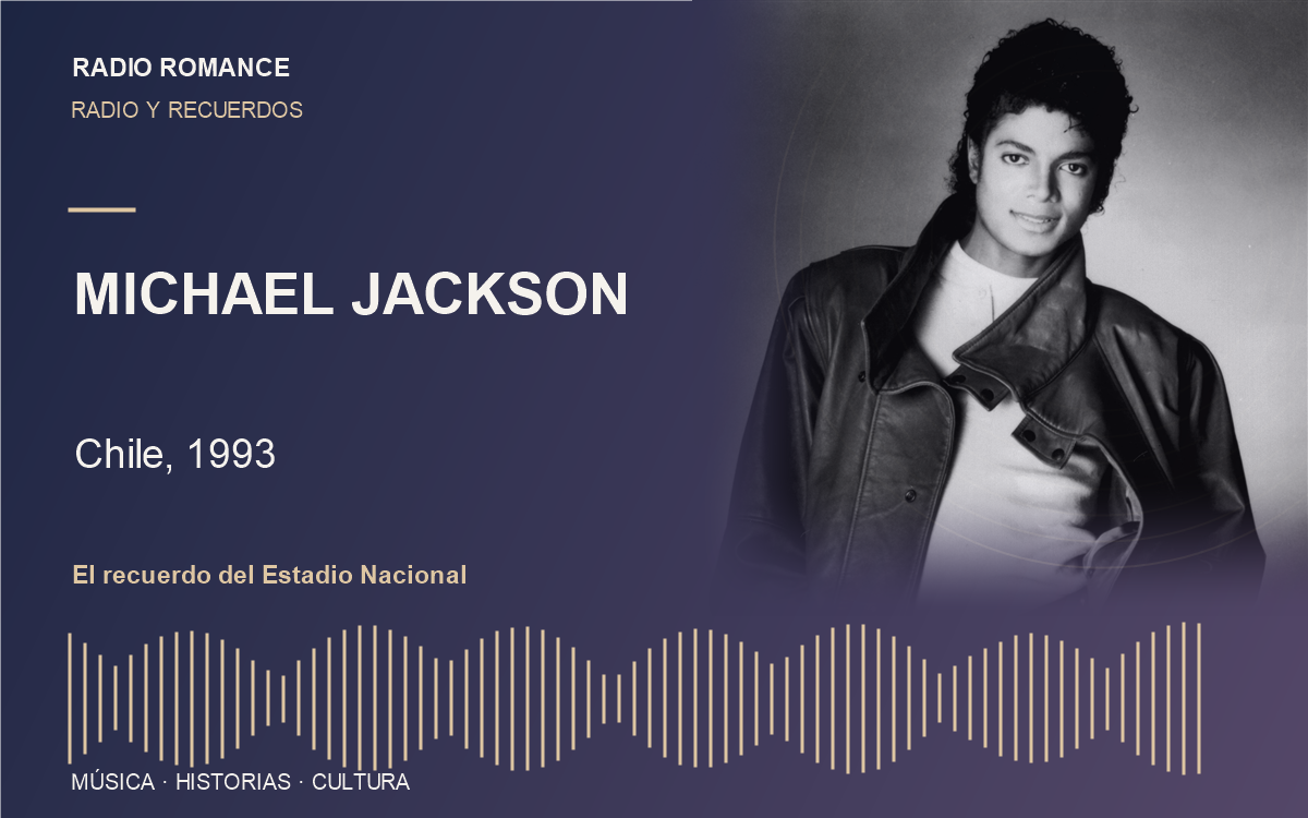 Portada personalizada: Michael Jackson en Chile: el recuerdo del concierto de 1993