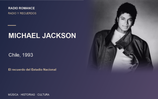 Portada personalizada: Michael Jackson en Chile: el recuerdo del concierto de 1993